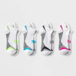 Women's Active Sole Cushioned 4pk No Show With Heel Tab Athletic Socks - All In Motion™ 4-10 -Trendy Women GUEST 01c8b7c8 d344 4659 ae43 67009fe96585
