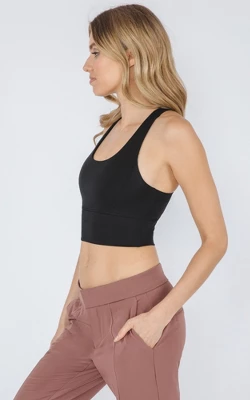 90 Degree By Reflex Womens Lux Racerback Longline Warrior Bra 1 90 Degree By Reflex Womens Lux Racerback Longline Warrior Bra