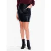 NIC + ZOE Faux Leather Slim Skirt