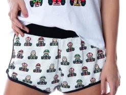 Super Mario Kart Women's Video Game 3 Piece Loungewear Pajama Set -Trendy Women GUEST 04252b6e 8f7e 4c7d a6fc 207214e23c13