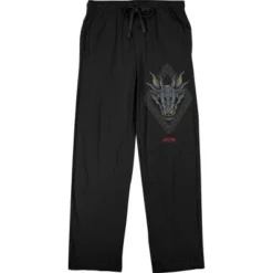 House Of The Dragon Dragon Head Logo Unisex Adult Black Sleep Pajama Pants -Trendy Women GUEST 0462541e ec3a 4e9f 8b48 7232715ddbd7