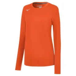 Mizuno Women's Long Sleeve Attack Tee -Trendy Women GUEST 05fa1097 6829 414a a70f 18fcaee012e8