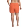 Lands' End Women's 5" Quick Dry Elastic Waist Board Shorts Swim Cover-up Shorts With Panty