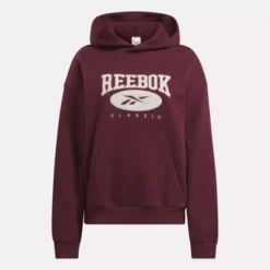 Reebok Classics Archive Essentials Big Logo French Terry Hoodie -Trendy Women GUEST 06c1c095 1e58 4f6e b64f ee9a63f7379a