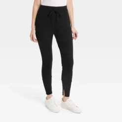 Women's Drawstring High Waisted Lounge Leggings - A New Day™ -Trendy Women GUEST 0779af46 7b90 4bb2 a950 61c66a7fc236