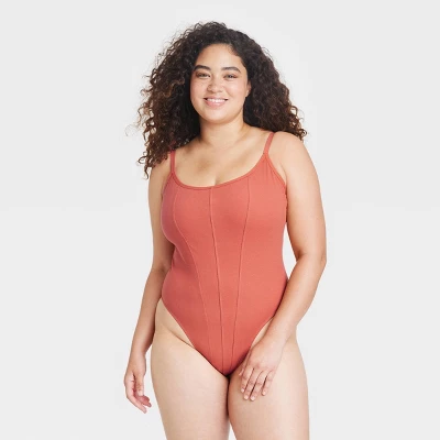 Women's Corset Front Bodysuit - Colsie™ 3 Women's Corset Front Bodysuit - Colsie™ - Image 3