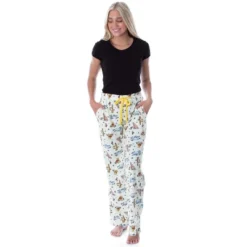 Disney Winnie The Pooh Women's Classic Character Art Loungewear Pajama Pants -Trendy Women GUEST 088d37b0 46dc 4e52 9122 7782481aced0