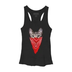 Women's Design By Humans Gangster Cat By Clingcling Racerback Tank Top -Trendy Women GUEST 08b1ea2b 2532 4d79 b8dc 0f3a2478d848