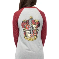 Juniors Harry Potter Hogwarts Houses Pajama Nightgown Raglan Sleep Shirt 11 Juniors Harry Potter Hogwarts Houses Pajama Nightgown Raglan Sleep Shirt -Trendy Women GUEST 0a371646 10b2 47a1 bf10 2334d0d02235