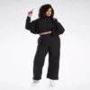 Reebok Classics Reverse Fleece Wide Leg Pants (Plus Size) Womens Athletic Pants