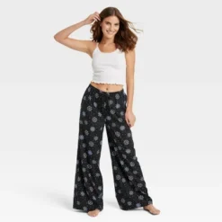 Women's Woven Wide Leg Pajama Pants - Colsie™ -Trendy Women GUEST 0e9255d6 9de2 48e6 bc31 ed02f2bbe384