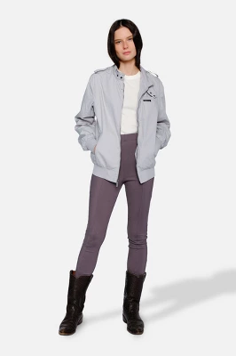 Members Only Women's Classic Iconic Racer Oversized Jacket 14 Members Only Women's Classic Iconic Racer Oversized Jacket - Image 14