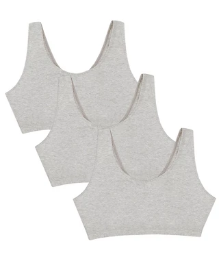 Fruit Of The Loom Women's Tank Style Cotton Sports Bra 20 Fruit Of The Loom Women's Tank Style Cotton Sports Bra - Image 20