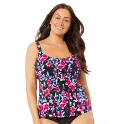 Swimsuits For All Women’s Plus Size Flared Tankini Top 22 Swimsuits For All Women’s Plus Size Flared Tankini Top -Trendy Women GUEST 11d0501d 9864 4687 88de 7e84df70178e