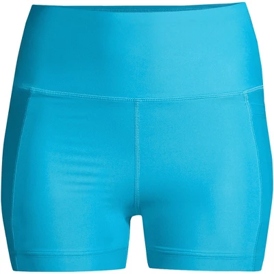 Lands' End Women's Chlorine Resistant High Waisted 6" Bike Swim Shorts With UPF 50 Sun Protection 5 Lands' End Women's Chlorine Resistant High Waisted 6" Bike Swim Shorts With UPF 50 Sun Protection - Image 5