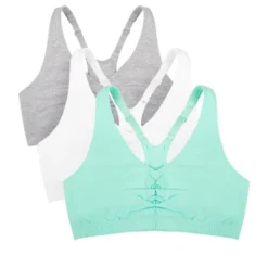 Fruit Of The Loom Women's Shirred Front Racerback Sports Bra 3-Pack 14 Fruit Of The Loom Women's Shirred Front Racerback Sports Bra 3-Pack -Trendy Women GUEST 153ca998 a522 42fb 8938 5ed392c45696