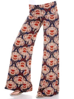 Women's Printed Palazzo Pants - White Mark 21 Women's Printed Palazzo Pants - White Mark -Trendy Women GUEST 15e5f6fc 71a0 4bfb b514 cb0c1b778533