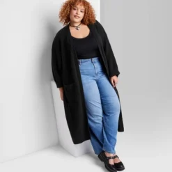 Women's Open-Front Oversized Cardigan - Wild Fable™ -Trendy Women GUEST 16ca6544 74d7 45d3 b083 499eee6c7176