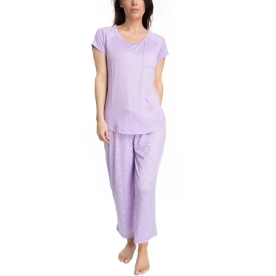 Hanes Womens Sweet Dreams 2 Piece Pajama Set 5 Hanes Womens Sweet Dreams 2 Piece Pajama Set - Image 5