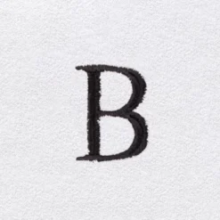 Modern Cotton Absorbent Traditional Adult Unisex Solid With Monogram Bath Robe By Blue Nile Mills -Trendy Women GUEST 1728737d dc09 4fda 814d 8b2b1f00e9af