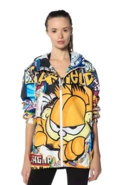 Members Only - Women's Garfield Windbreaker Oversized Jacket - Multi -Trendy Women GUEST 174ba1b1 756a 47d1 8fba 65976b2610d4