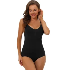 Allegra K Women's Shaping Tummy Control Adjustable Straps Sculpting Leotard 12 Allegra K Women's Shaping Tummy Control Adjustable Straps Sculpting Leotard -Trendy Women GUEST 18b676e4 3b40 4a2f b689 e77812b6aa4a