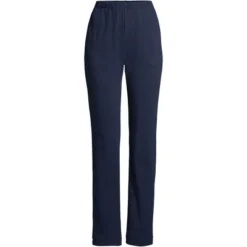 Lands' End Women's Tall Sport Knit High Rise Elastic Waist Pull On Pants -Trendy Women GUEST 18d4eced 8ea8 4be2 9410 5cd8f59b9320