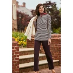 Lands' End Women's Tall Sport Knit High Rise Elastic Waist Pull On Pants -Trendy Women GUEST 1ac0beb6 9907 4877 8848 11984bcddeca