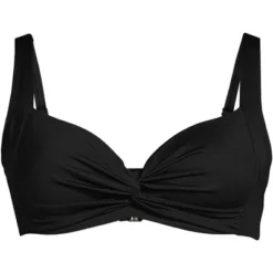 Lands' End Women's Twist Front Underwire Bikini Top Swimsuit Adjustable Straps -Trendy Women GUEST 1c731147 366d 44d9 b7af e981c9effcd6