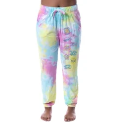Friends TV Show Womens' Sayings Tie-Dye Sleep Jogger Pajama Pants Multicolored -Trendy Women GUEST 1c79136d a4ff 434b 86c3 ba35b5033d04