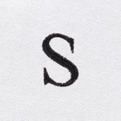 Modern Cotton Absorbent Traditional Adult Unisex Solid With Monogram Bath Robe By Blue Nile Mills -Trendy Women GUEST 1d524e24 2ca7 4f0a 8d86 533adbe155d2