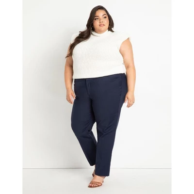 ELOQUII Women’s Plus Size Gena Fit Kady Pant 3 ELOQUII Women’s Plus Size Gena Fit Kady Pant - Image 3