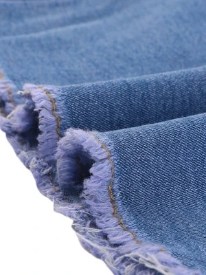 Allegra K Women's Denim Skirts Raw Hem Button Down Midi Jeans Skirt 5 Allegra K Women's Denim Skirts Raw Hem Button Down Midi Jeans Skirt - Image 5