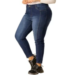 Agnes Orinda Women's Plus Size Mid Rise Stretch Washed Skinny Denim Jeans 23 Agnes Orinda Women's Plus Size Mid Rise Stretch Washed Skinny Denim Jeans -Trendy Women GUEST 203a5eda dac6 46f7 bdb1 f0343b0f0e64