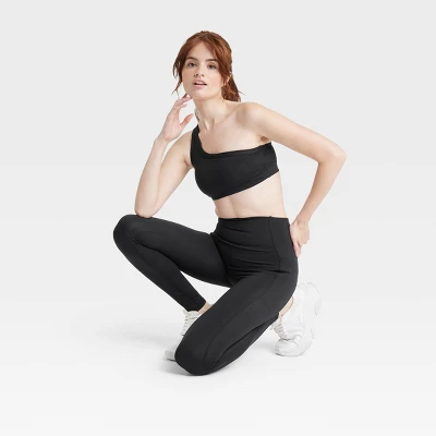 Women's Brushed Sculpt Curvy High-Rise Pocketed Leggings 28" - All In Motion™ 4 Women's Brushed Sculpt Curvy High-Rise Pocketed Leggings 28" - All In Motion™ - Image 4