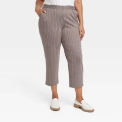 Women's High-Rise Regular Fit Tapered Ankle Knit Pants - A New Day™ 15 Women's High-Rise Regular Fit Tapered Ankle Knit Pants - A New Day™ -Trendy Women GUEST 2116070a a4df 44b4 a29c dfe1c87a3e67