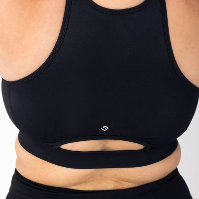 Superfit Hero Women's Plus Size Zip Front Sports Bra 1 Superfit Hero Women's Plus Size Zip Front Sports Bra