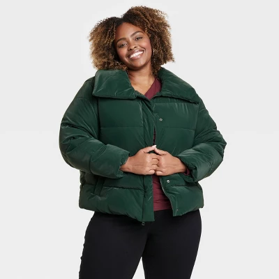 Women's Short Puffer Jacket - Ava & Viv™ 5 Women's Short Puffer Jacket - Ava & Viv™ - Image 5
