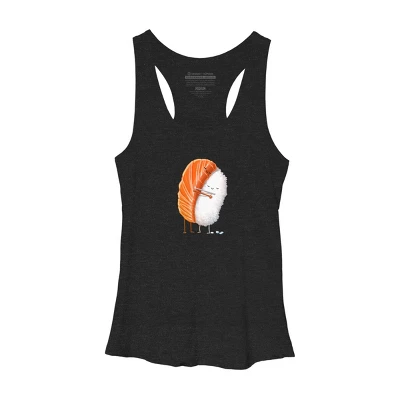 Women's Design By Humans Sushi Hug By Andremullerdko Racerback Tank Top 7 Women's Design By Humans Sushi Hug By Andremullerdko Racerback Tank Top - Image 7