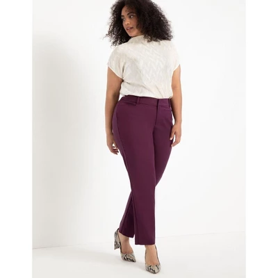 ELOQUII Women’s Plus Size Gena Fit Kady Pant 4 ELOQUII Women’s Plus Size Gena Fit Kady Pant - Image 4