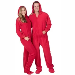 Footed Pajamas - Heatwave Adult Hoodie Chenille Onesie -Trendy Women GUEST 29724a32 af6e 4f19 8477 6b09f08a4a22