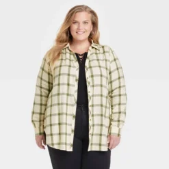 Women's Long Sleeve Button-Down Tunic Shirt - Knox Rose™ -Trendy Women GUEST 29be3585 95bd 4235 91b5 74fd4385a104