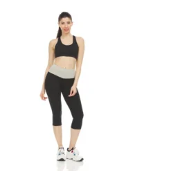 Infinite Basics Women's High Waist Tummy Control Yoga Super Comfy Legging Capris - Great For Working Out, Hanging Around The House & Sleep -Trendy Women GUEST 2c523f06 efe6 4f54 a42f 4967420cb498