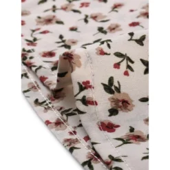 Allegra K Women's Floral Crew Neck Summer Casual Shirred Short Sleeve Blouse -Trendy Women GUEST 2cfff03a 46d4 42e3 84bb 4a315398b754