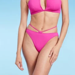 Women's Strappy High Leg Extra Cheeky Bikini Bottom - Shade & Shore™ -Trendy Women GUEST 2e5dffa8 ddcc 4067 ac98 0f1fa7c6e5e4