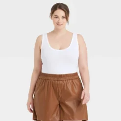 Women's Double-Scoop Bodysuit - A New Day™ -Trendy Women GUEST 318626e9 62b2 4fcc 9099 0f03f8612222