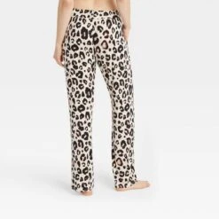 Women's Animal Print Beautifully Soft Pajama Pants - Stars Above™ Light Beige