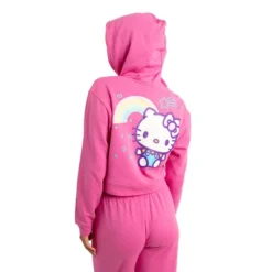 SANRIO Hello Kitty Adult Zip Up Hoodie And Jogger Set -Trendy Women GUEST 35db2d38 4576 482c 8f7a c8354193a4bd