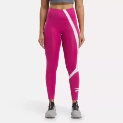 Reebok Workout Ready Vector Leggings Womens Athletic Leggings -Trendy Women GUEST 3723689f 2189 4311 9b18 cbea9d523ffc