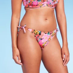 Women's Tunneled Side-Tie Cheeky Bikini Bottom - Shade & Shore™ -Trendy Women GUEST 375bfd35 9850 448b aff5 e04190244d60